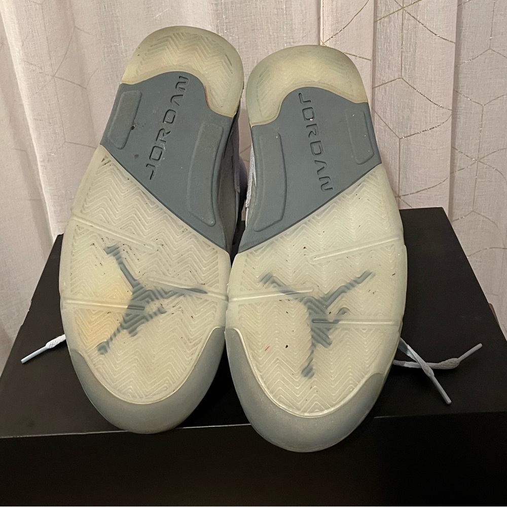 Air Jordan 5 Retro Ice Blue – Women’s Size 9W/7.5Men – Excellent Condition - Picture 9 of 10